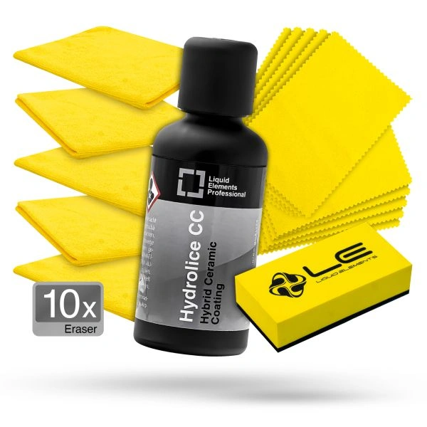 Liquid Elements - Professional Hydrolice CC Hybrid Ceramic Coating + 10 Eraser